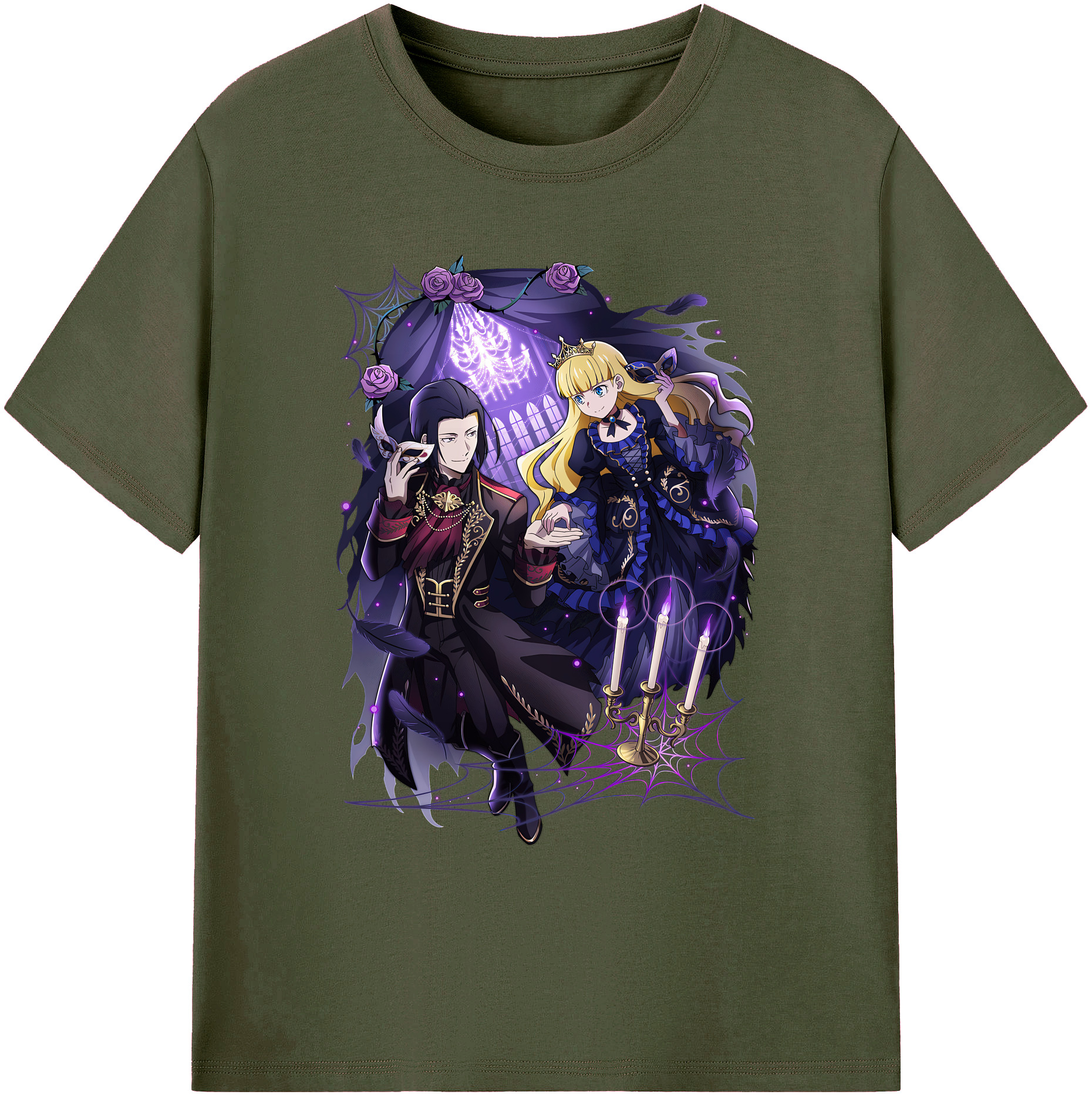 （画像用） 文豪ストレイドッグス Bungo Stray Dogs 綿100％ メンズ半袖Tシャツ｜肌触りやわらか＆通気性